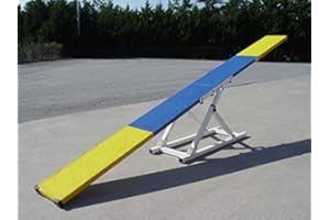 FOXCUP 12' Rubber Top See-Saw in Blue