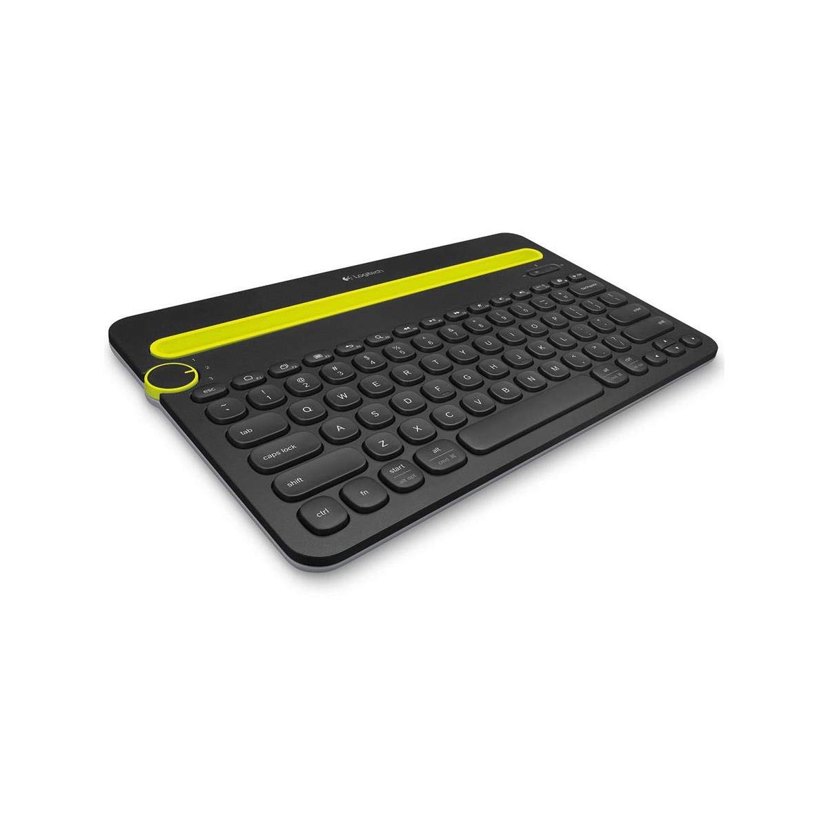 Logitech K480 Teclado Inalámbrico Multidispositivo para Windows, macOS, iPadOS, Android o Chrome OS, Bluetooth, Compacto, Compatible con PC, Mac, Portátil, Smartphone, Tablet - Negro