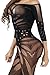 WOOPOWER Lingerie for Women Crotchless Fishnet Bodystocking, Stretch Mesh Bodysuit