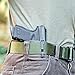 ClipDraw Gun Clip, Low Profile Slim Concealed Carry Easy Install American Made
