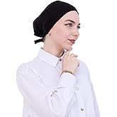 Prien Soft Undercap Hijab for Women, Cotton Islamic Bonnet, Muslim Head Scarf Inner Cap for Prayer Wear, Turban Hat Ramadan