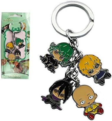 Anime One Punch Man Key Chain Zinc Alloy Keychain (A)