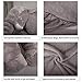 CHICVITA Gray Large Stuffed Elephant Toys Animals Plush Back with Blanket Toy