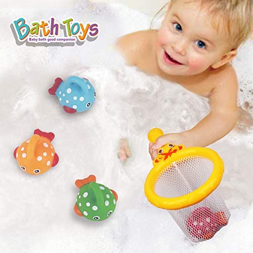 image for Dwi Dowellin Baby Bath Toys Mold Free Fishing Games Water Pool Bathtub