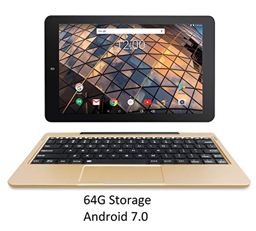 RCA 10 Inch Android Tablet with WiFi, Bluetooth (64G, Gold)