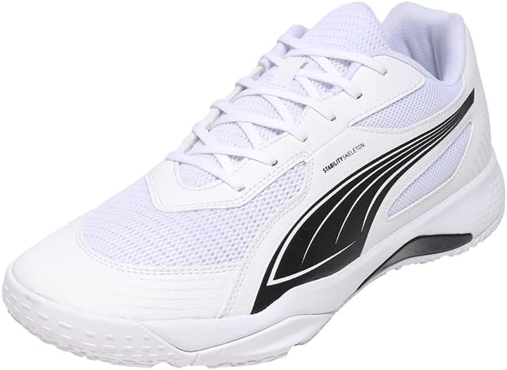 Solarflash III Chaussures d'intérieur Unisexes, Puma White Puma Black, 45 EU — photo 1 sur 7