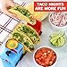 Mr. Taco Train -3 Taco Holder in Colorful Train Engine and Cars | Fun for Kids and Adults |Taco Tuesday and Party Supplies | Novelty Kitchen Dish | Crunchy and Soft Taco Stand Server