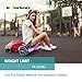 Hoverboard Two-Wheel Self Balancing Electric Scooter UL 2272 Certified, Metallic Chrome with Bluetooth Speaker and LED Light (Chrome Pink)