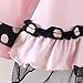 LittleSpring Baby Girls Outfits Cute Bird Embroidered Polka Dot Pants Set Size 18M