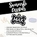 Custom Engraved Pet ID Tags with Swarovski Crystal - 1.5