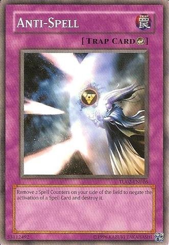 Yu-Gi-Oh! - Anti-Spell (TU02-EN016) - Turbo Pack 2 - Promo Edition - Common by Yu-Gi-Oh!