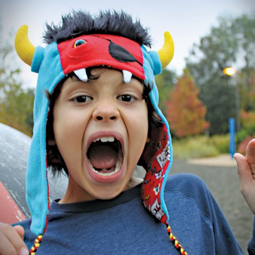 Beasty Buddies Pirate Zorlag Fleece Monster Hat - Image 3