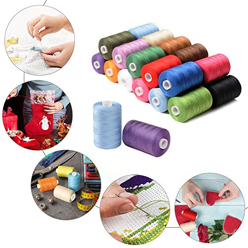 3 KEIMIX+Polyester+Sewing+Threads+Machine