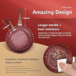 CSK 10"+12"Nonstick Frying Cookware Sets with