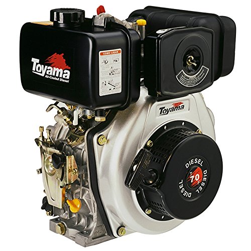 Motor a Diesel com Eixo Multiuso 4T 7HP TD70F - Toyama
