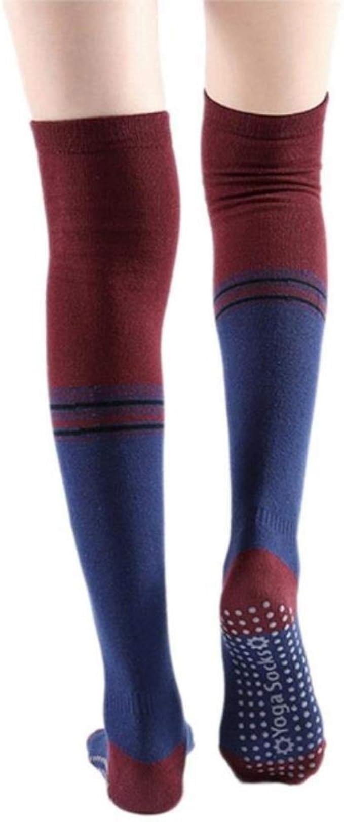 knee high non slip socks