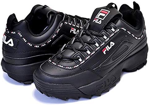 Amazon フィラ ディスラプター 2 ブラック Disruptor 2 Tapeytape Black 厚底 スニーカー メンズ レディース ウィメンズ ダッドシューズ 並行輸入品 シューズ バッグ