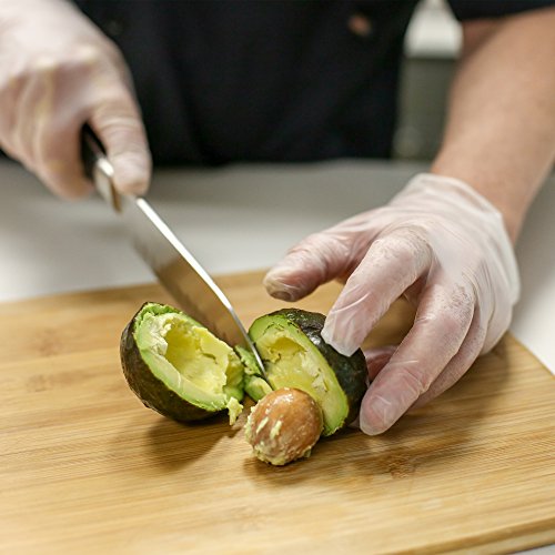 image for 1st Choice 1VXL Clear Vinyl Industrial Latex Free Disposable Gloves (C