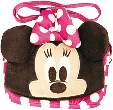 minnie mouse plush in pouch