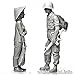 Master Box US Soldiers Patrolling Vietnam (4 and Woman) Figure Model Building Kits (1:35 Scale)