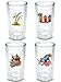 Tervis 16 Ounces Double Wall Tumblers, Set of 4 (Life On The Beach)