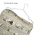 BB Brotrade Hanging Jewelry Organizer,Accessories Organizer,56 Zipper Pocket Organizer for Holding Jewelries (Beige-Zipper)