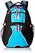 High Sierra Swerve Laptop Backpack, Black/Pool/Flamingo, 19 x 13 x 7.75-Inch