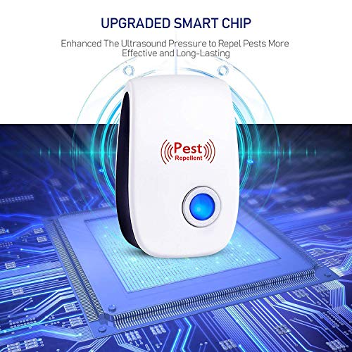 Bocianelli Ultrasonic Pest Repeller 6 Packs Plug in Pest Control,Best Indoor Repellent for Children and Pets Safe, Electronic Pest Control, Mice, Bugs, Ants and Insects Repellent - Thumbnail 2