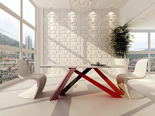 3D Decorative Wall Panels/Paintable Plant Fiber Design/Textured Eco Friendly Modern Wall Decor for TV Walls/Bedroom/Living Room Sofa