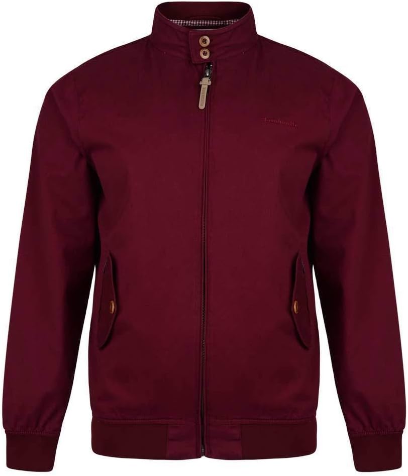 Mens Harrington Bomber MOD SKA Scooter Jacket Coat