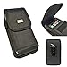 AISCELL Holster Rugged Nylon Pouch Belt Case for Edge (2022), Moto Z4, Edge+,G7 Plus,G7 Power,G7 Supra,G6, G6 Play,G6 Forge, REVVLRY+,One Zoom,One Action,Moto g Fast,Moto e (2020),with Cover on