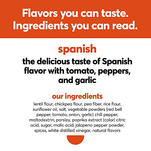 RightRice - Spanish (7oz. Pack of 6) - Made from Vegetables - High Protein, Vegan, non GMO, Gluten Free