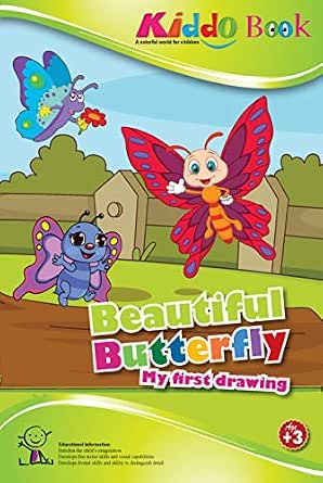 American Educational Products A-4024 Beautiful Butterfly Booklet For Kiddo (7290014543591)