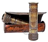 Hanzla Collection Engraved Brass Kaleidoscope