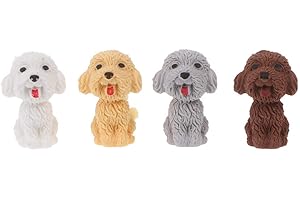 1Pc Mini 3D Cute Cartoon Dog Rubber Eraser Novelty Stationery Kids Gifts Fashion
