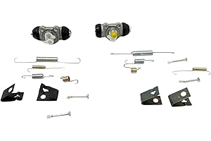 TAURISH Rear Drum Brake Shoe Spring Kit & Wheel Cylinder For Samurai SJ410 SJ413
