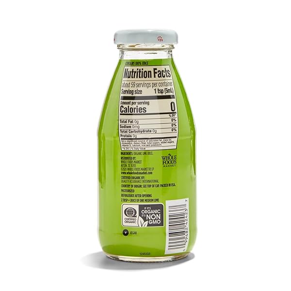 365 BY WHOLE FOODS MARKET, ORGANIC LIME JUICE, 10 FL OZ