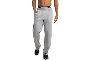 Champion Men's Sweatpants, Fleece, Open-bottom Sweatpants for Men (Reg. Or Big & Tall)