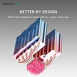 DeepCool CPU Air Cooler GAMMAXX AG620 Mighty 260w