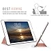 MoKo Case Fit iPad Air - Slim Lightweight Smart Shell Stand Cover with Translucent Frosted Back Protector Fit iPad Air 9.7