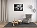 GOUPSKY New Modern Wildlife Wall Painting Animal Black and White Tiger Poster Paint on Canvas Prints Home Decorative Art Picture (16x20inchx1pcs(40x50cmx1pcs))