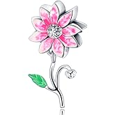 Pandach 925 Sterling Silver Charms for Bracelet&Necklace Dangle Pendant Bead with 5A Cubic Zirconia Stones,Jewelry Beads Gifts for Women