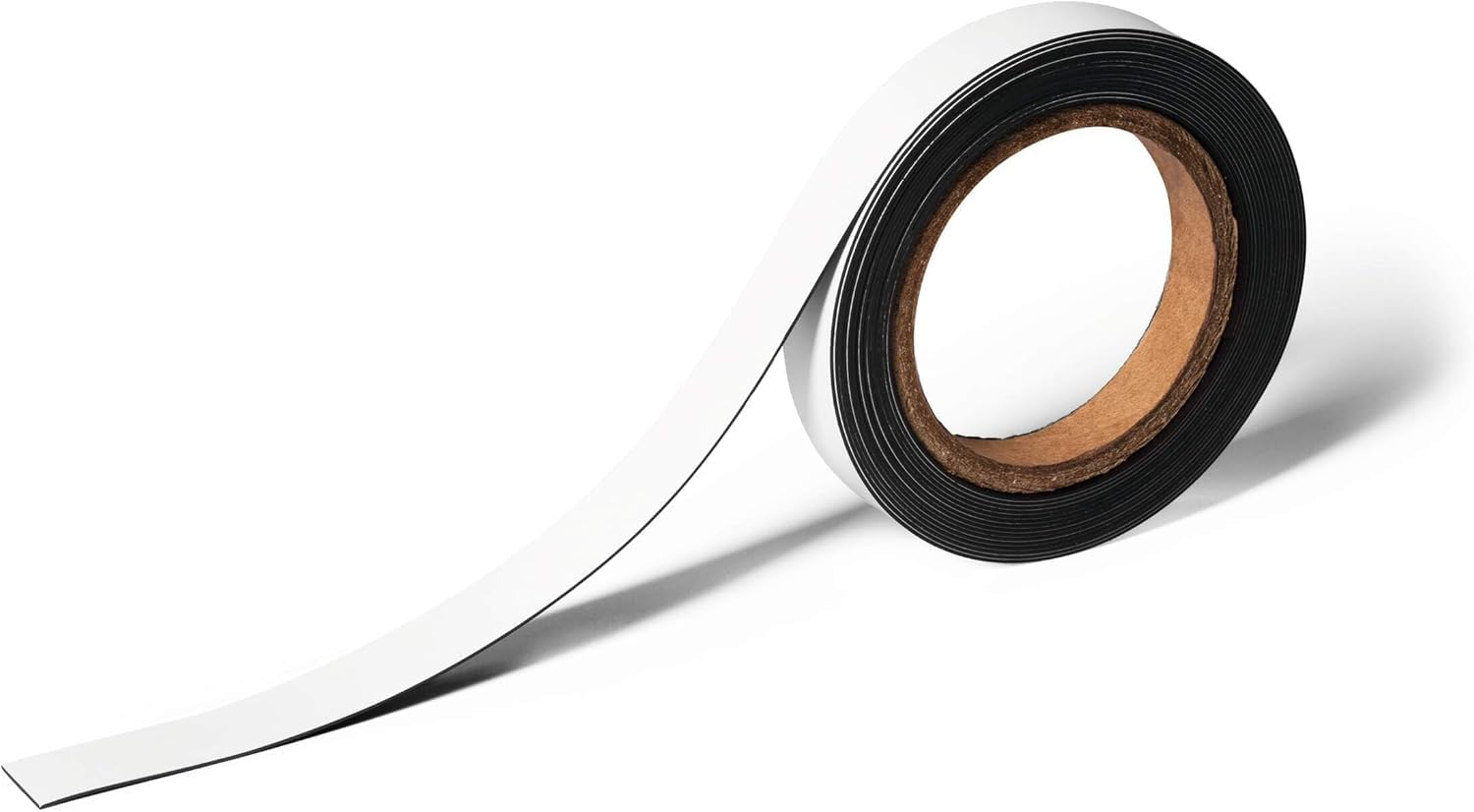 Durable 170702 Magnetic Identification Tape, 5m x 20 mm, Can be Cut to Any Size, White