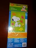 Peanuts Snoopy & Woodstock with Spring Flowers House Flag 28 X 40
