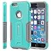 Fosmon HYBO-View Dual Layer Durable Hybrid Kickstand Case for Apple iPhone 6 / iPhone 6s (4.7