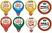 Coffee Mate Liquid .375oz Variety Pack (6 flavor) 180 count + By The Cup's Donut Lovers 2.0 K-Cups