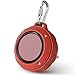 Lenrue Shower bluetooth Speakers,Wireless Waterproof Outdoor Speakers,Dustproof,Shockproof,Water Resistant,Perfect for Indoor/Outdoor/Travel/Beach/Camping/Riding/Hiking/Sports(Red)
