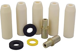 Skat Blast Small Ceramic Nozzle Combo Pack for Skat Blast Power Siphon Sandblasting Guns, Made in USA, 6300-50