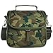 Kindness Footprint Camo Lunch Bag Insulated Lunch Box Detachable Adjustable Strap… (Camo Green)
