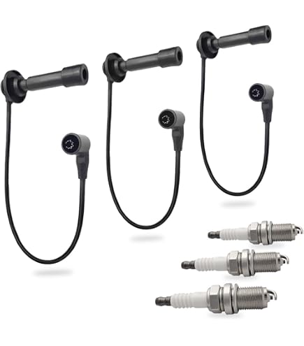 Amazon.com: Spark Plug & Cap Wire Kit for Kawasaki KAF820 KAT820